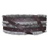 Medieval Nordic Viking Style Raw Edge Wide Belt Vintage Cosplay Props