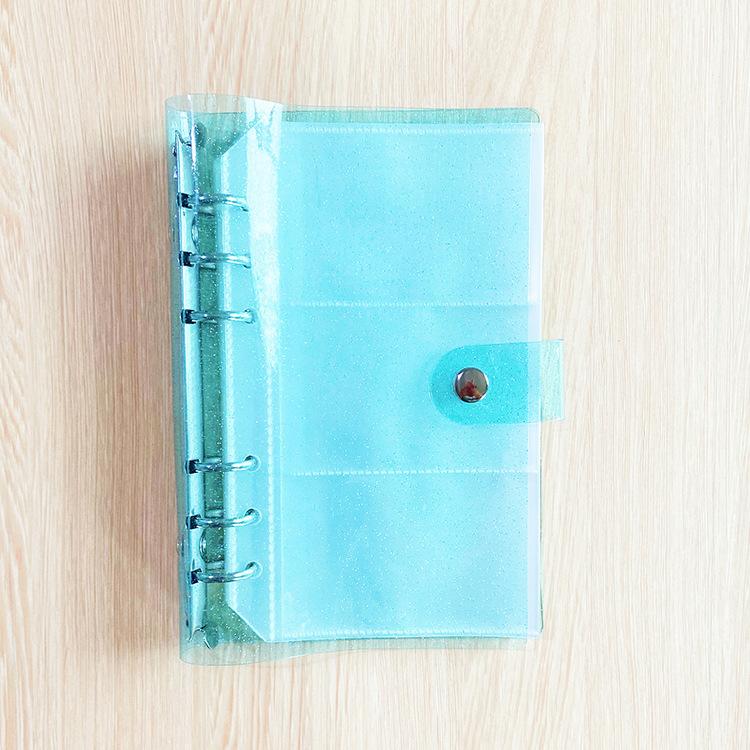A5 A6 Binder Photocards Collect Book Postcards Organizer Journal Notebook With 10PCS Sleeves School Stationery
