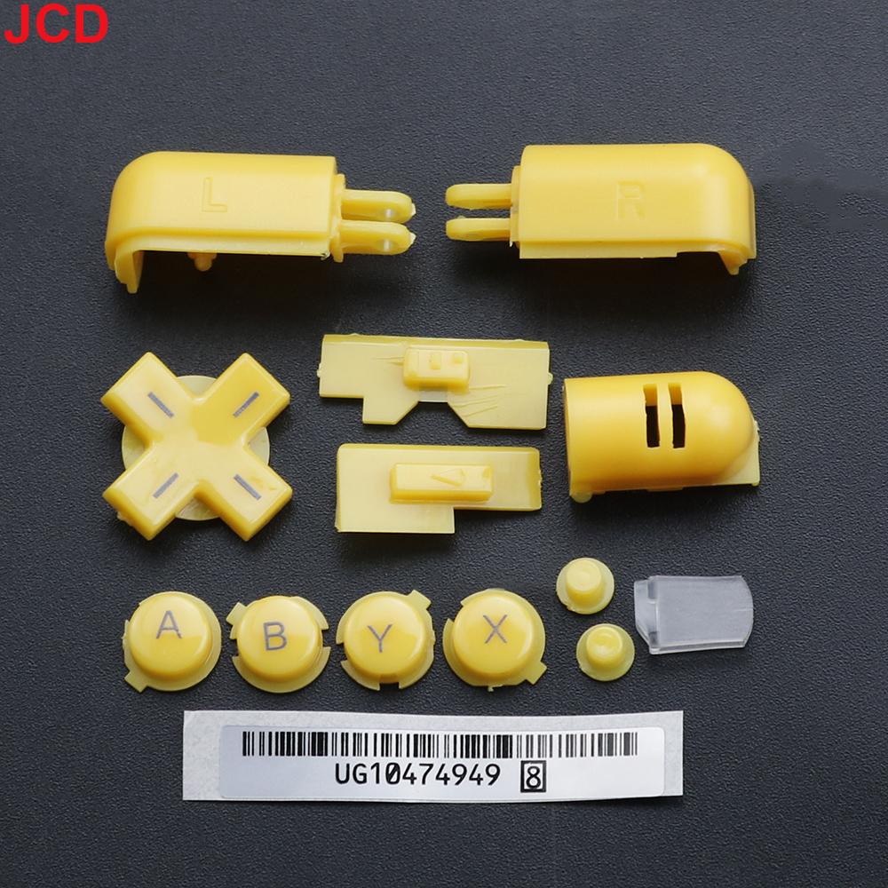JCD Replacement A B X Y L R D Pad Cross Button Full Button Set For DS Lite NDSL Buttons For DS Lite For NDSL Console