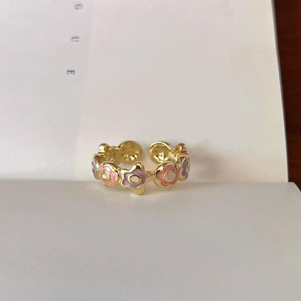 2025 Women's Elegant Niche Flower Bow Party Ring