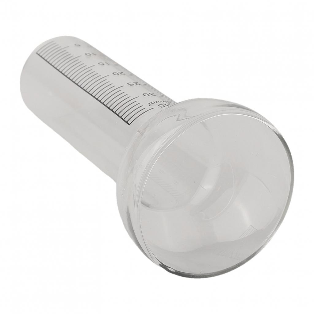 Replacement Glass For Rain Gauge Precipitation Gauge Glass Rainwater Gauge 35mm