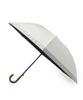 D Grosgrain Jump Folding Umbrella for Rain or P9432690 00 ITS'DEMO (Suitable Shine) Women's, Off-White (003) (Free Size)