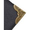 For 36 Pcs Vintage Bronze Book Corner Protectors 30 X 30 Mm Corner for Folders Book Scrapbooking Menus Albums File Decoration