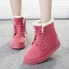 Autumn and Winter New Snow Boots Women's Martin Short Boots Foreign Trade Large Size Cotton Shoes Students Warm Velvet Shoes