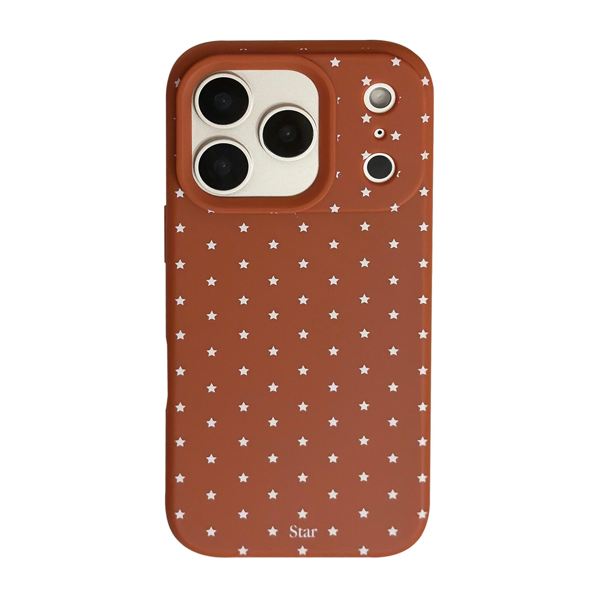 

White Star Phone Case for iPhone 15, iPhone 16, iPhone 17 Pro Max iPhone 17 Pro Max