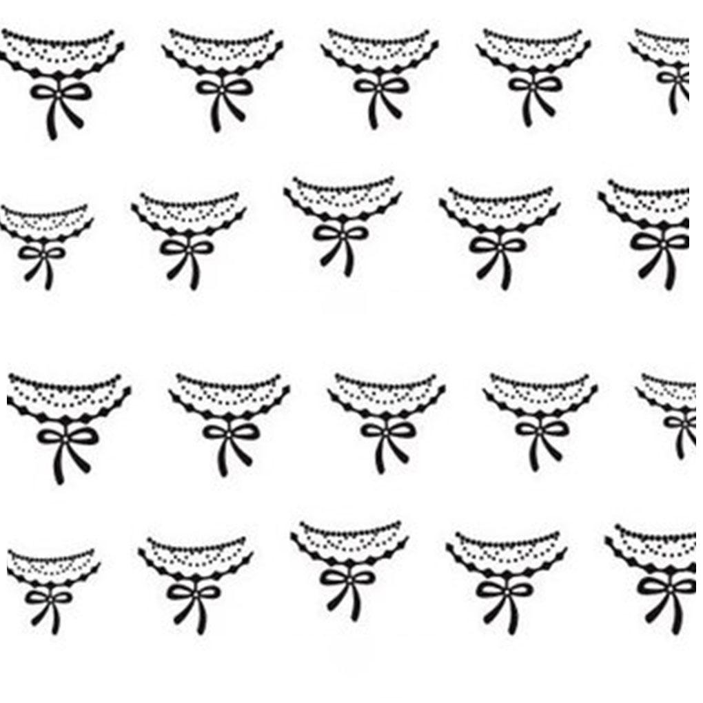 

Ультратонкая наклейка Женское ожерелье-воротник Дом DIY Польская наклейка Подвеска Маникюр Декор Обертывание