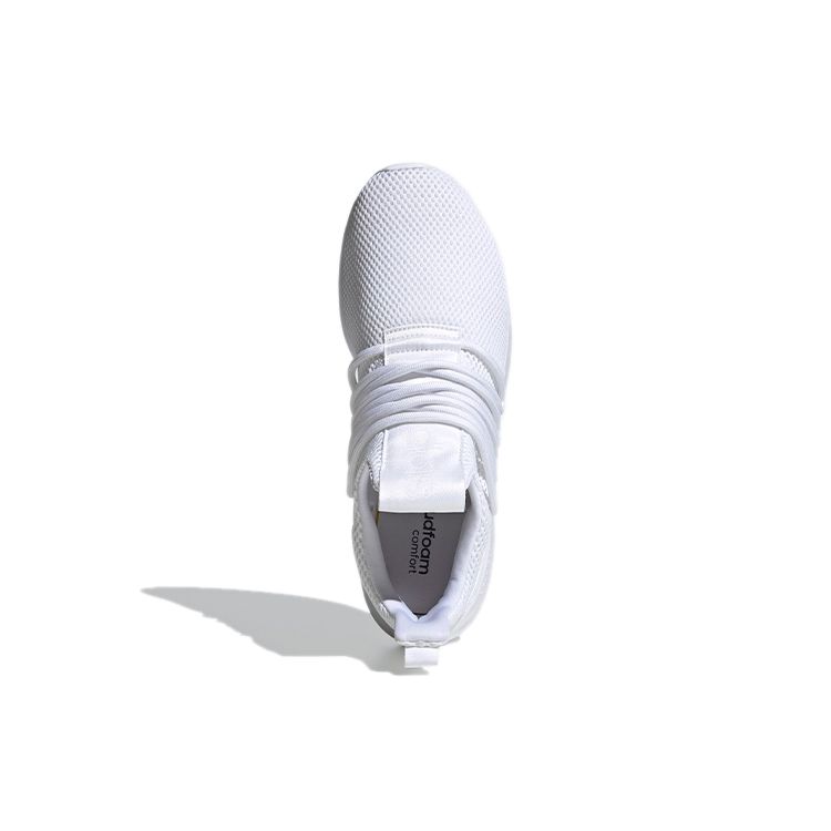 Adidas Lite Racer Adapt 3.0 Hvite Herresneakers Skyhvit Kjerne-Svart FX8801