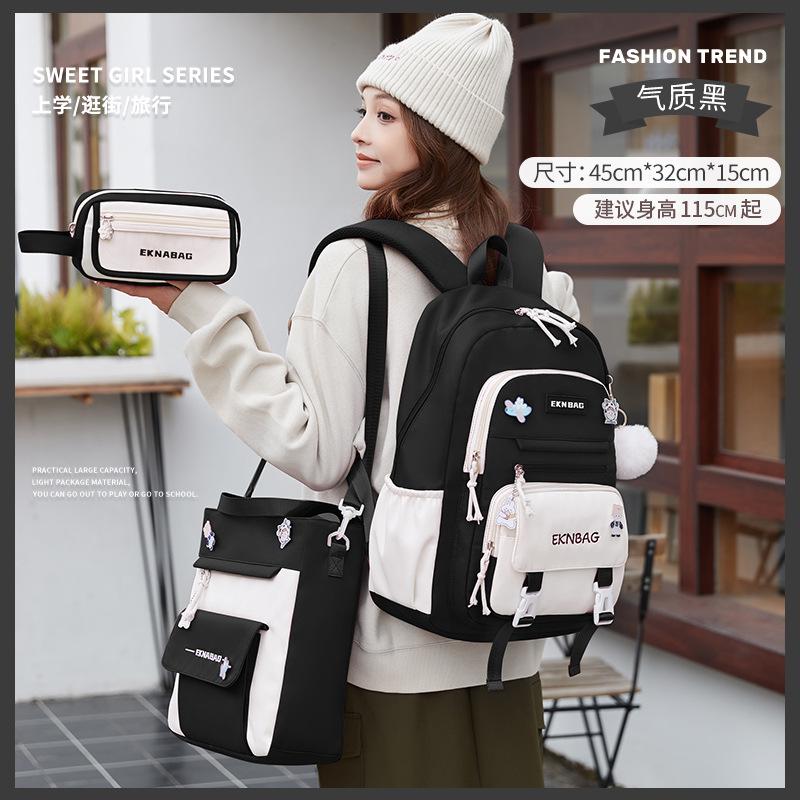 Child Girl Backpacks Primary Junior High School Bags for Girls Children Kids Bookbag Backpack New 2025 Back To School Girl Gift