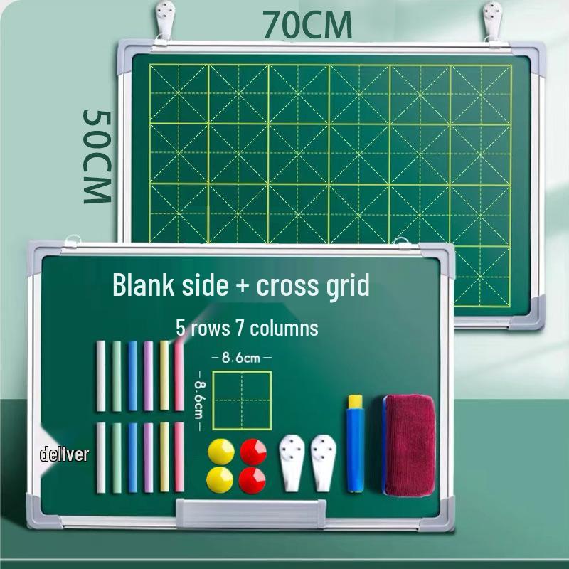 Magnetic Blackboard Wall Sticker for Home or Classroom - Single/Double-Sided, Hanging or Stand
