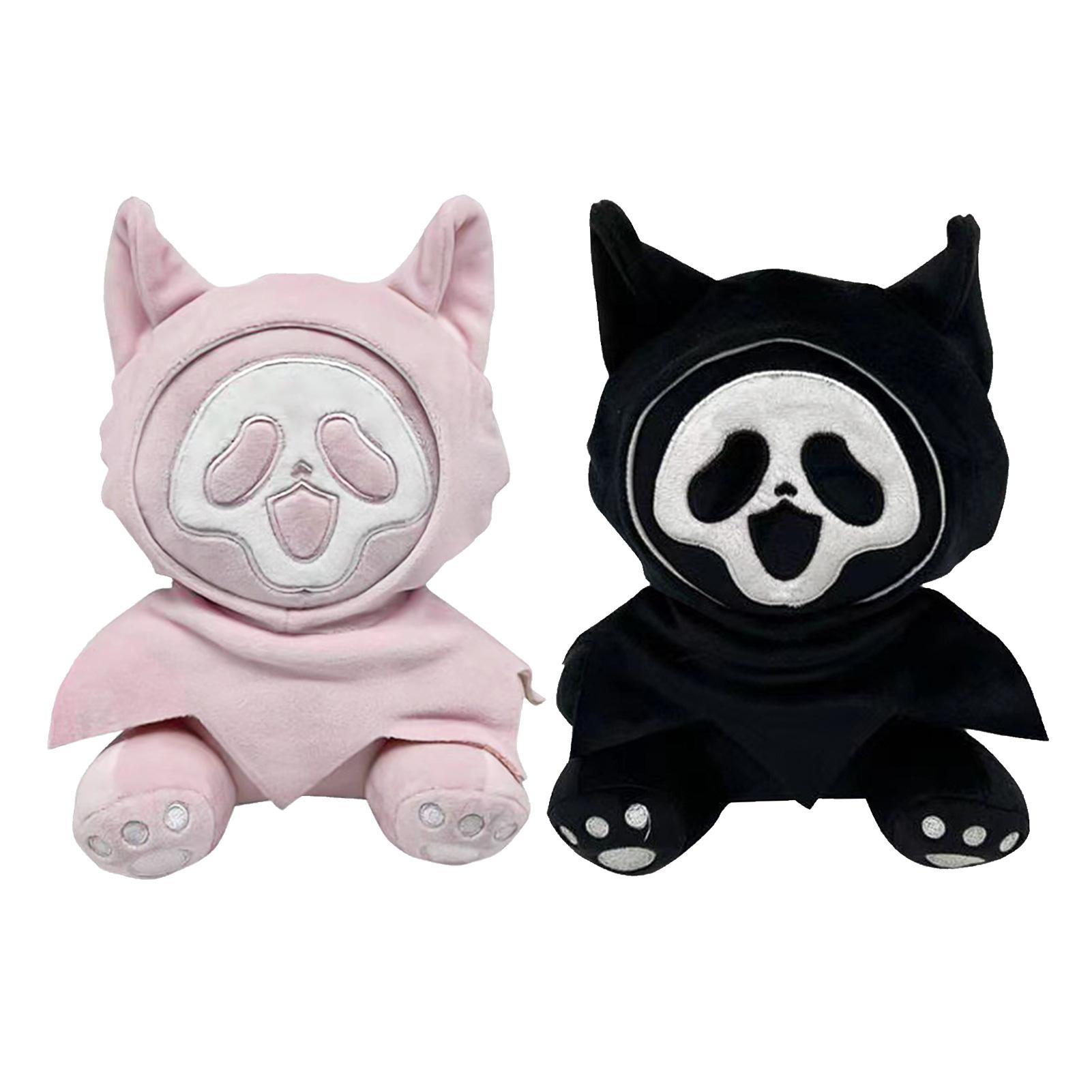 

Хэллоуин призрак фильм крик персонаж 23 см флуоресцентные плюшевые игрушки ужас призрак лицо плюшевые мягкие P