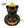 Silent Fidget Clicker for Work Halloween Clickers Cute Mini Black Cat Pumpkin Skeleton Keychain Unique Party Favors 3D Printed Sensory Toy