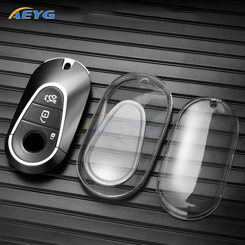 Tpu Car Key Case Cover Shell Fob For Mercedes Benz S400L S450/S500 Maybachs480 Keychain Interior Protective Accessories