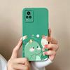 For Vivo V15 S10 Y75 S16 V17 Y77 Phone Bags Naughty Cartoon Dinosaur Patterns Camera Protection Shockproof Silicone Cover Case For Vivo Bumper Housing