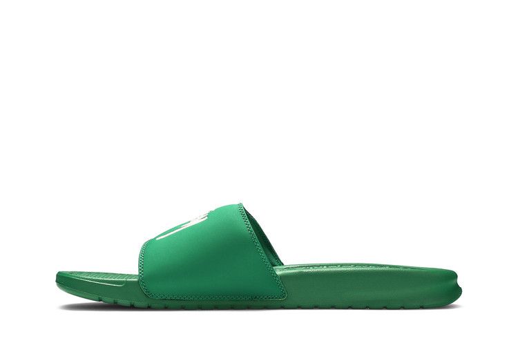 Nike Benassi Slide Stussy Pine Green Sail
