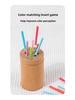 Montessori Color Classification Bucket Toy for Early Childhood Education
