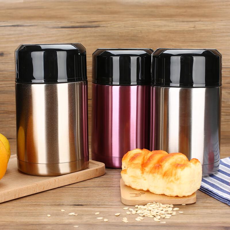 TLAKEHO 304 Stainless Steel Insulated Food Jar