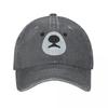 Polar Bear Lovers Unisex Women Baseball Cap Cartoon Distressed Cotton Caps Hat Vintage Outdoor Activities Snapback Cap