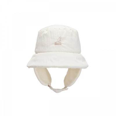 Padded Earflap Bucket Hat Ivory Asfhca06510iv