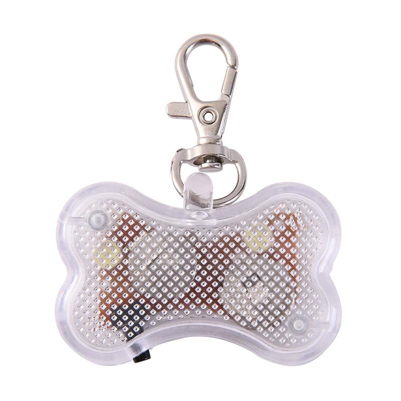 Pet Led Dog Collar Bone Pendant Dog Cat Collar Pet Leads Glow Accessories Outdoor Night Safety Decoration Light Pet Supplies