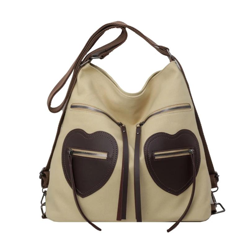 

Повседневная сумка через плечо с прочным внутренним отделением для женщин, мягкие нейлоновые сумки с карманом на молнии, высокое качество