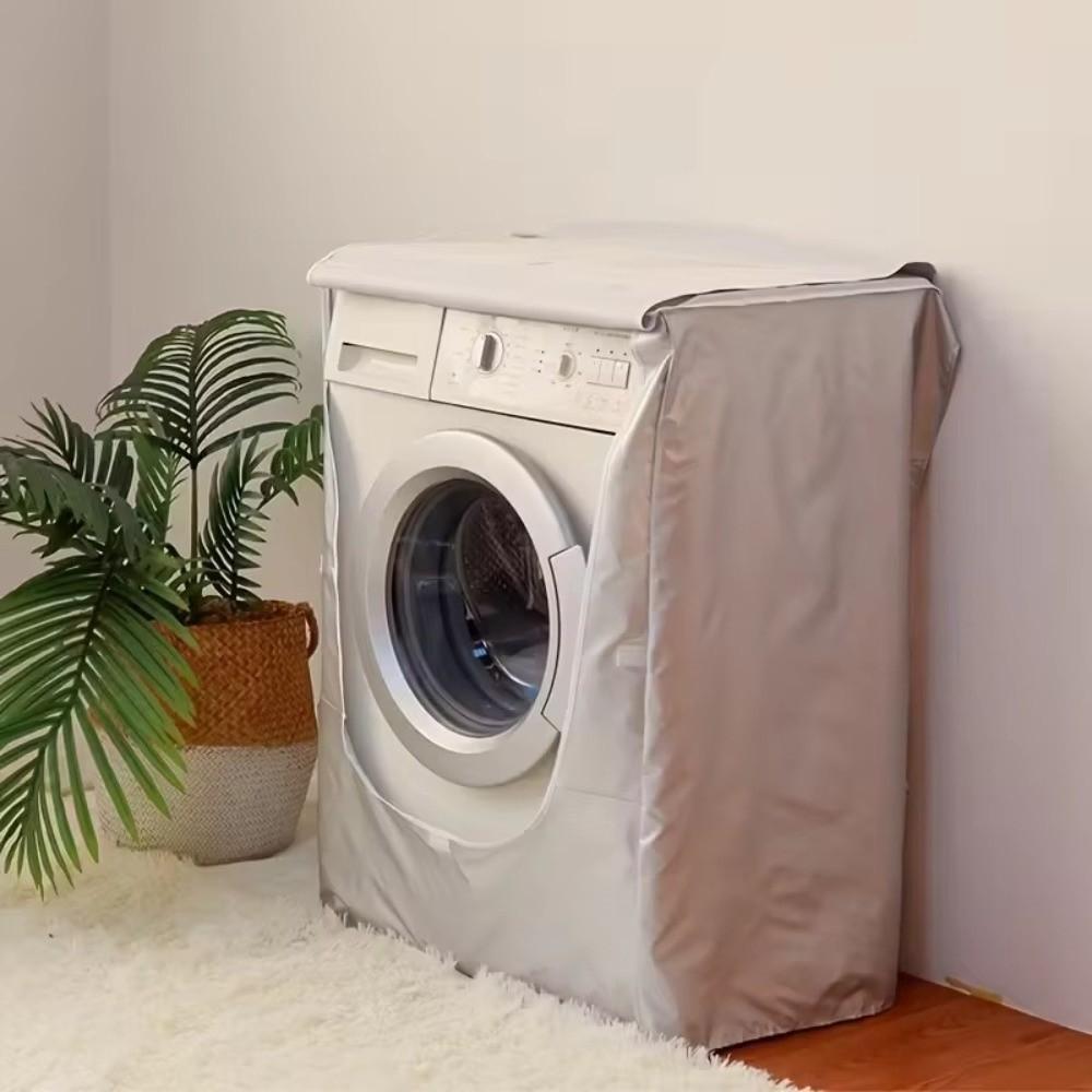 Universal Drum Washing Machine Cover Waterproof Elastic UV Resistant Cover Dustproof Appliance Protector Fits Multiple Brands