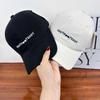 Baseball Cap Women's New Letter Embroidery Soft Top Shows the Face Small Spring and Autumn Big Head Circumference Versatile American Couple Cap Men