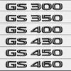 3D ES200 ES260 IS250 GS300 GX400 NX300 RX350 RX450h LX570 LM350 LS600h Rear Trunk logo ABS modified upgraded letter logo