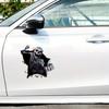 3d Crackle Skull Decorative Stickers Halloween Car Decorative Stickers Decorative Stickers for Motorcycle Car Truck Wall Laptop