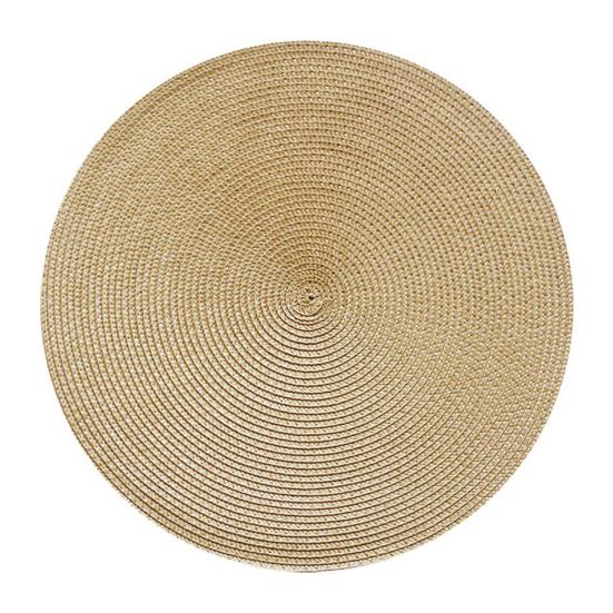 Decorative Placemat Round Heat Resistant Table Mat Handmade Anti-Scald Insulation Pads Coasters Kitchen Home Decor