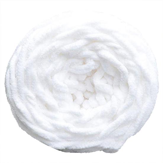 

Мягкий шарф DIY, свитер, полотенце, толстая пряжа, вязальная пряжа для полотенец, шарик 100 g белый