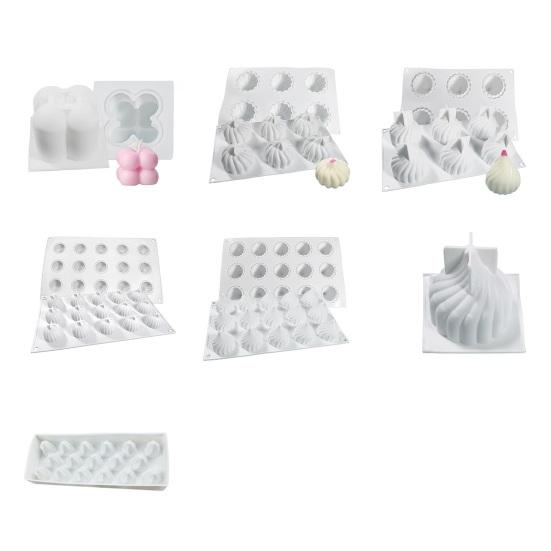 3D Bun Dumpling Silicone Shape Candle Molds Mold Steaming Dumpling for Chocolate Resin