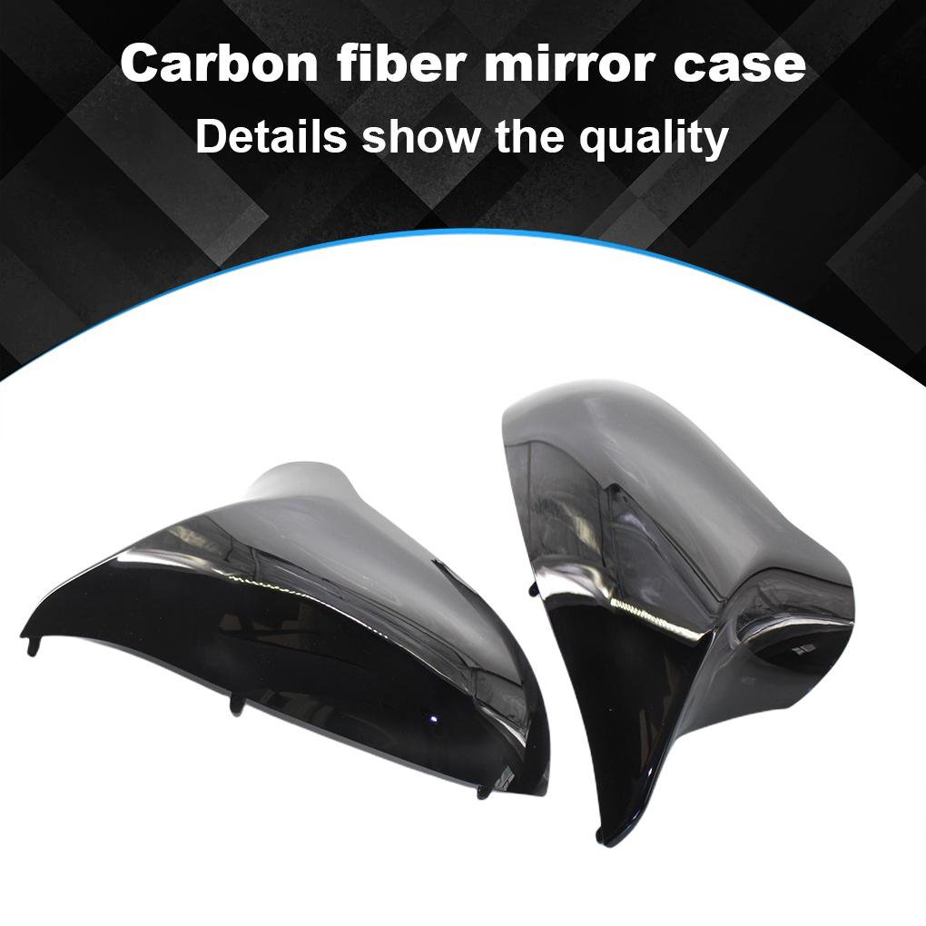 Hitzebeständige Türspiegelkappe ABS Stoßfest Außenseitenflügel Rückspiegelabdeckung Ersatz für F80 M3 F82 M4