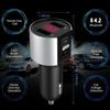 Dual USB FM Transmitter Audio Aux Modulator Fast Car Charging Bluetooth Handsfree Calling Car Kit Car Radio MP3 Player