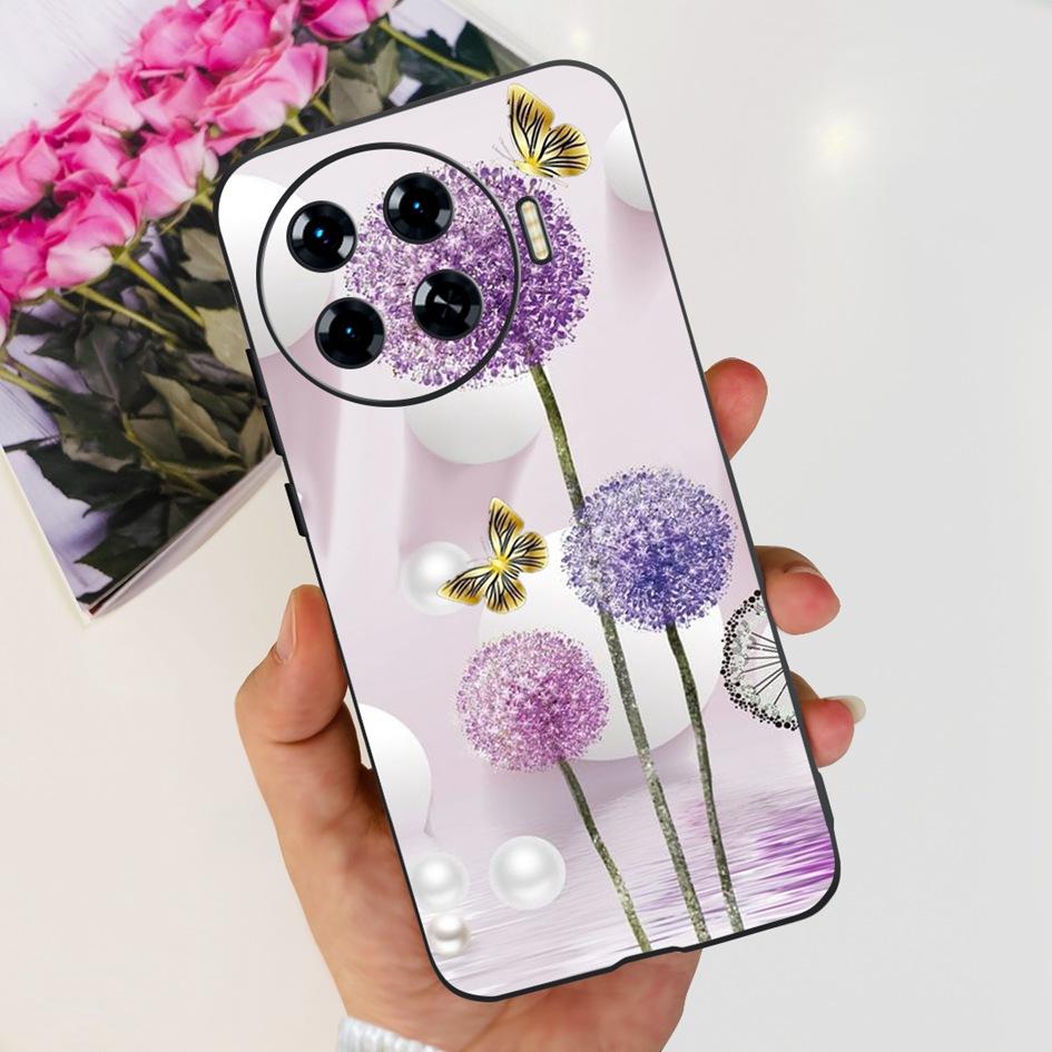 Für Tecno Spark 20 Pro+ KJ7 Hülle 2024 Süßes Herz Dinosaurier Cartoon Stoßfest Weiche Hülle Für Tecno Spark 20 Pro Plus Etui Funda