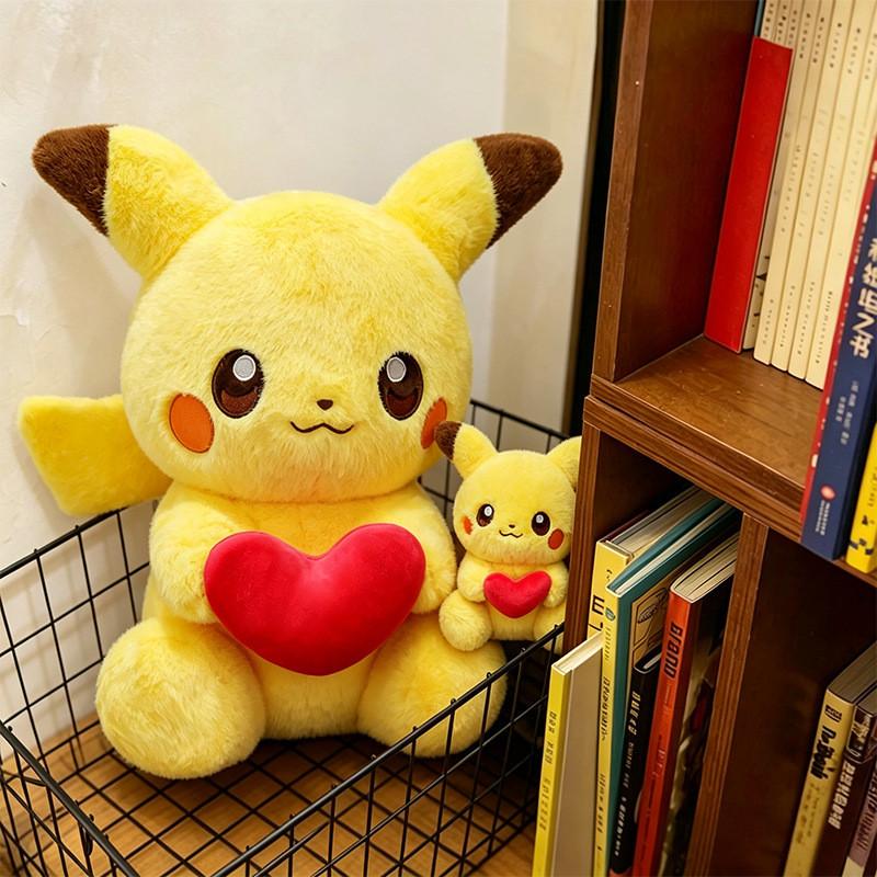 Pikachu Plush Toy Cartoon Stuffed Animal With Pp Cotton Filling For Kids And Collectors