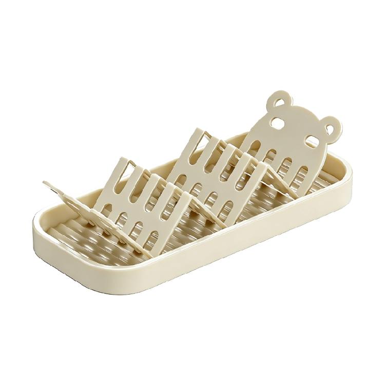 Modern W Shape Soap Holder Rust Proof Soap Dish with Drain For Bathroom Countertop Organizing Sponges Or Soap