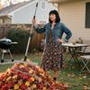 Rakes For Lawns Yard Rake With Adjustable Handle Yard Tools Gardening Leaf Collection Supplies For Cleaning Landscaping Beach