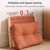 Solid Wood Velvet Footstool Soft Velvet Sofa Ottoman Multifunctional Soft Footrest  Household