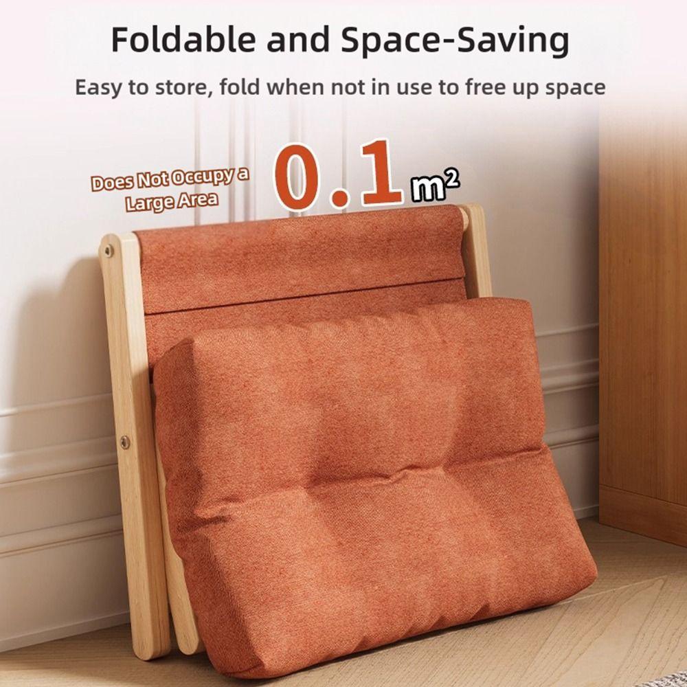 Solid Wood Velvet Footstool Soft Velvet Sofa Ottoman Multifunctional Soft Footrest Household