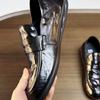 Spring new hand-grabbed cowhide business casual men's one-pedal leather shoes soft sole glue-free Doudou shoes tide