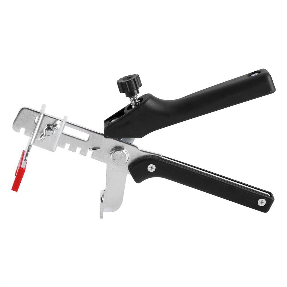 1pc Floor Pliers Tiling Locator Tile Leveling System Ceramic Tiles Installation Tool(Black)