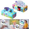 Baby Tissue Box Scarf Crinkle Tissues Play for Developmental Preschool Montessori toy