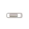 Silver Steel Co-Pilot Storage Box Handle Cover Trim For Mazda CX-30 2020-2023
