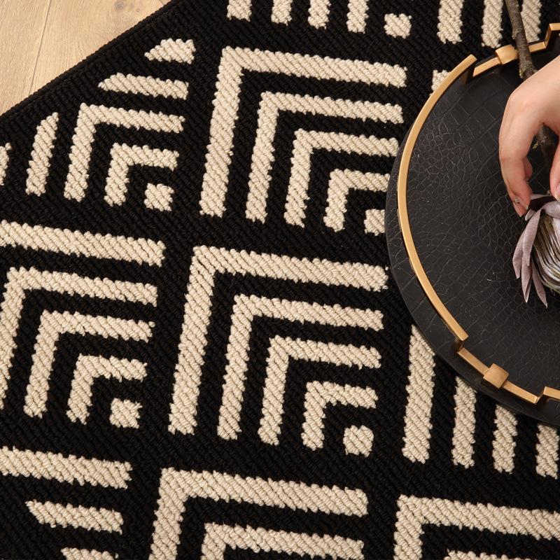 Entry Door Doormat Home Machine Washable Vintage Plaid Entry Carpet Floor Mat Entry Foot Mat Entry Entryway Foyer Mat