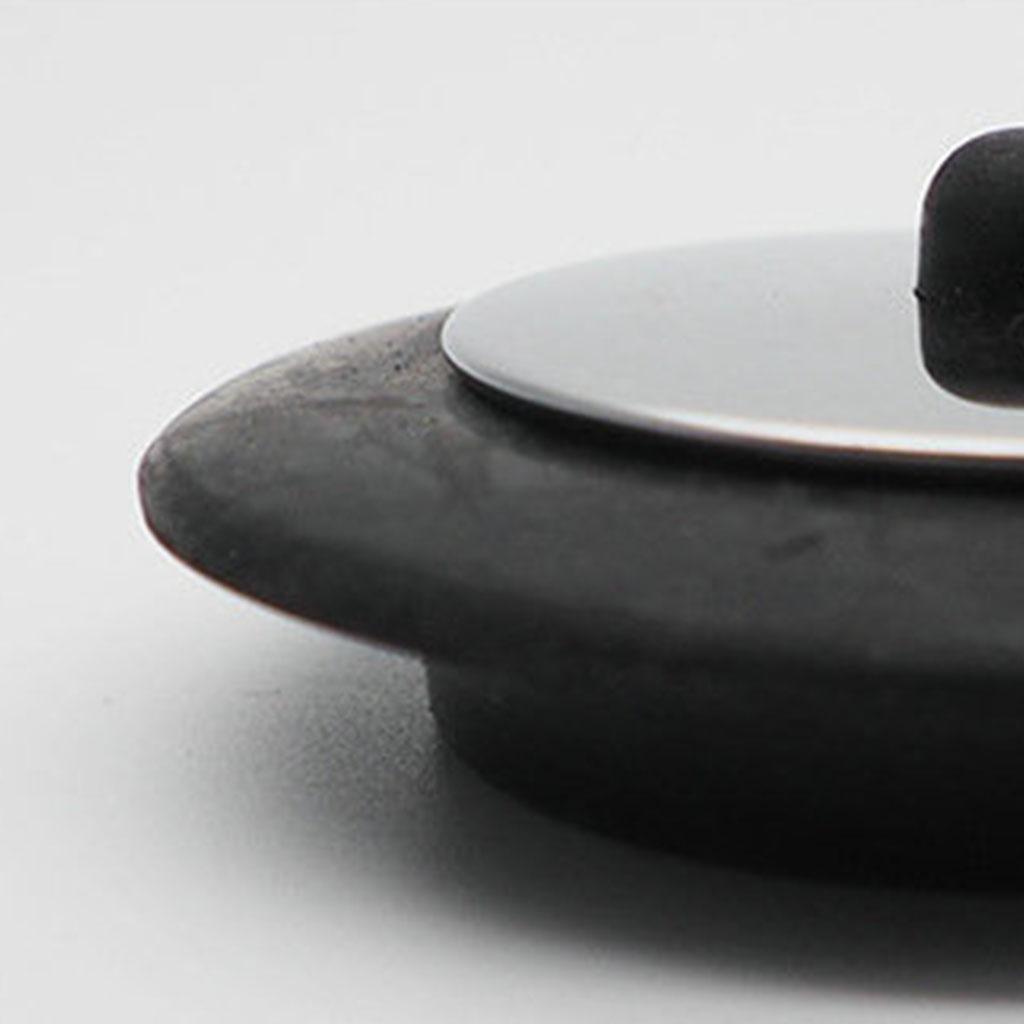 Kitchen Sink Drain Plug Rubber Sink Strainer Stopper Bathroom Tube Sink Drain Stainless Steel 1 PC
