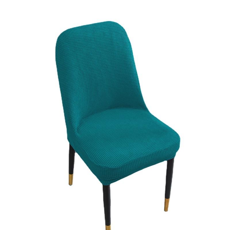 

Plaid Polar Fleece Thickened One-piece Elastic Hotel Restaurant Restaurant Chair Cover Anti-fouling Stool Cover Chair Cover
