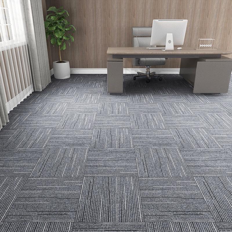 Thickened Commercial Office Carpet Tiles for Large Area Flooring