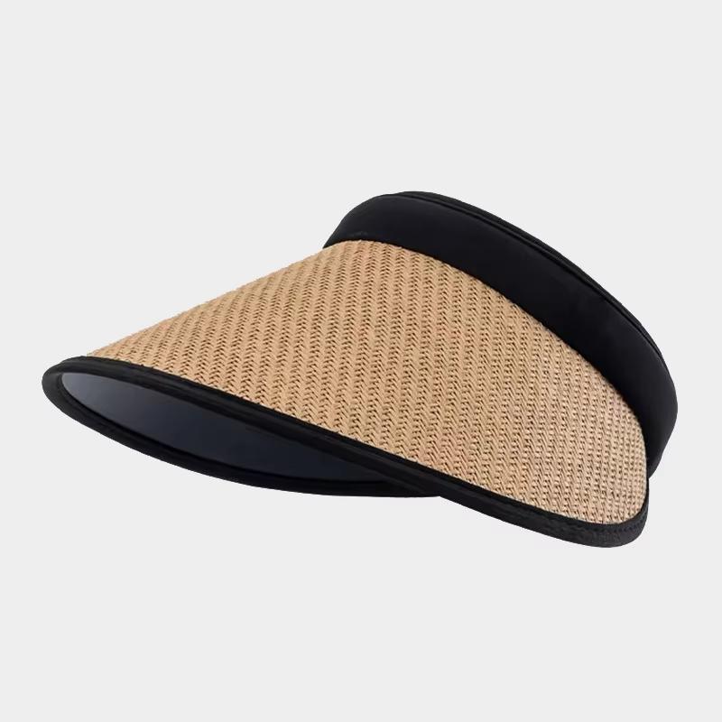 Visor Beach Travel Outdoor Cap Fisherman Bucket Sunscreen Foldable Top Empty Brim Wide Women For Hat Straw Protection Uv Summer Hats