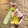 Acrylic Mahjong Sand Keychain - Elegant Car & Bag Pendant Gift