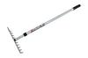 Senkichi Telescopic Stainless Steel Rake, 1,300mm (Minimum 800mm)